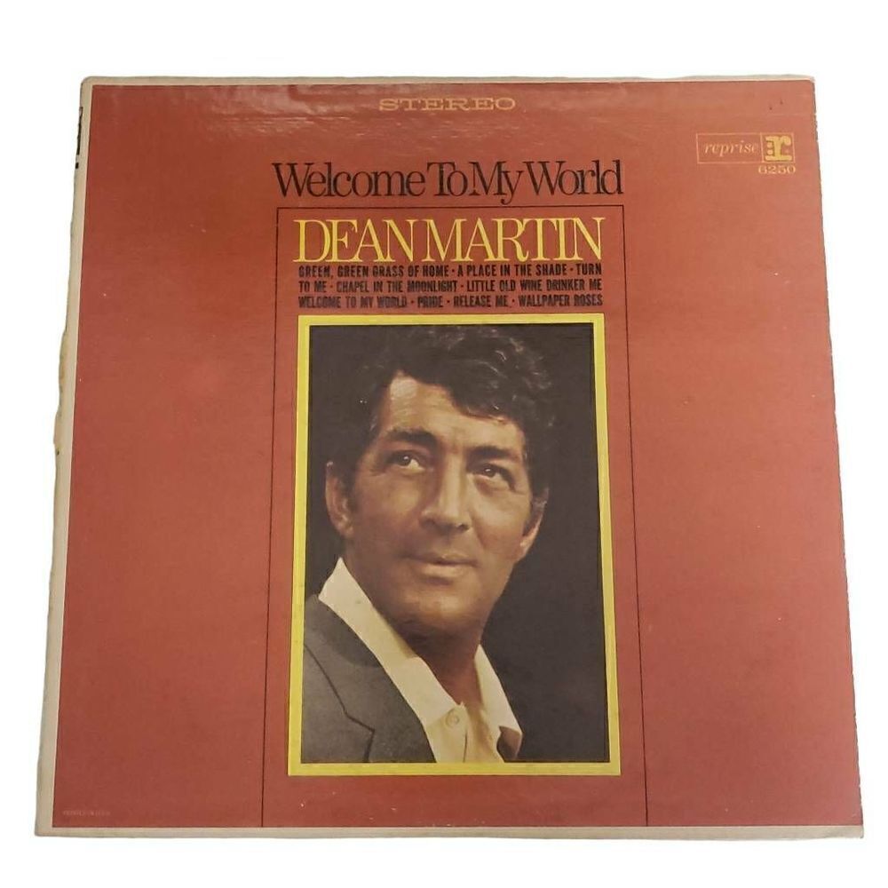 Dean‎ Martin Welcome to My World Vinyl Record